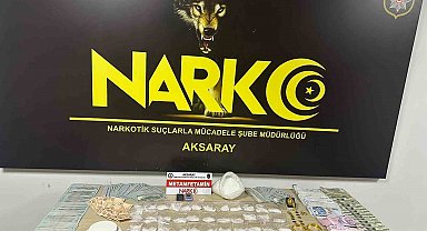 Aksaray'da uyuşturucu operasyonu: 1 tutuklama