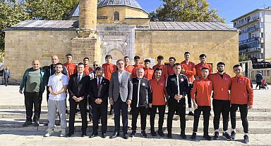 Ampute Futbol Milli Takımı'na Kırşehir'de coşkulu karşılama