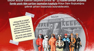 Ankara Büyükşehir Belediyesi 300 itfaiye eri alımı yapacak