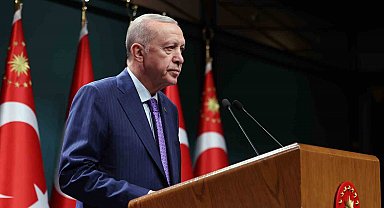 Cumhurbaşkanı Erdoğan: "Türkiye Cumhuriyeti olarak bu alçak saldırıyla verilmek istenen mesajları buruşturup çöpe attık"