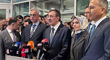 Cumhurbaşkanı Yardımcısı Yılmaz: "Teröristler ve bunları araç olarak kullananlar hiçbir zaman amaçlarına ulaşamayacaklar"