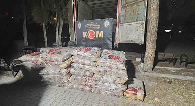 Kayseri'de 2 ton tütün ele geçirildi