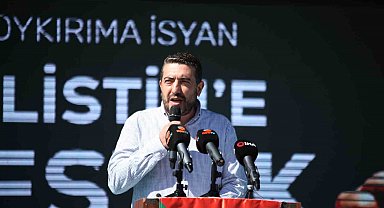 Konya'da 'Soykırıma İsyan Filistin'e Destek Yürüyüşü' düzenlendi