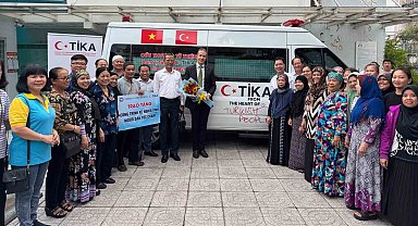 TİKA'dan Vietnam'daki Müslüman topluluğa hasta ve cenaze nakil aracı desteği