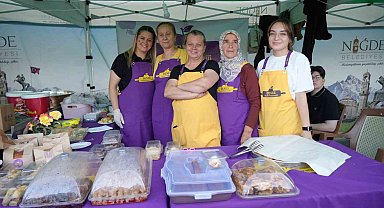 Üreten kadınlar Niğde 4. Gastronomi Festivali'nde buluştu