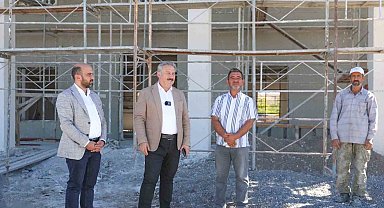 Yunus Emre Cami çalışmalarında sona geliniyor