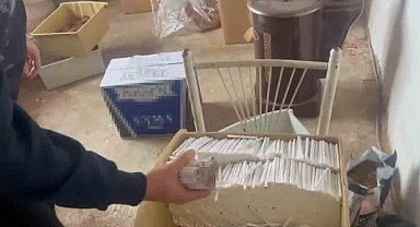 Aksaray KOM'dan kaçak sigara operasyonu