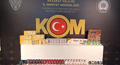 Aksaray'da kaçakçılığa geçit yok