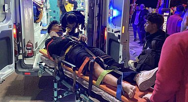 Aksaray'da otomobil motosiklete çarptı: 1 yaralı