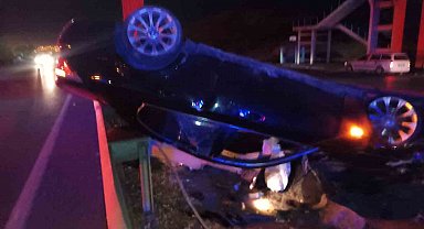 Ankara'da iki otomobil çarpıştı: 6 yaralı