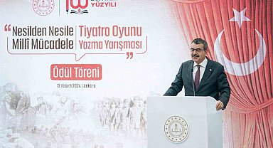 Bakan Tekin: "Dünya çapında ses getirecek sanatçıların yetişme sürecinde bizim sorumluluğumuz olduğunun farkındayız"