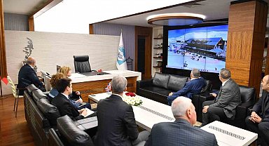 Başkan Büyükkılıç; İngiltere Büyükelçisi Morris'i konuk etti