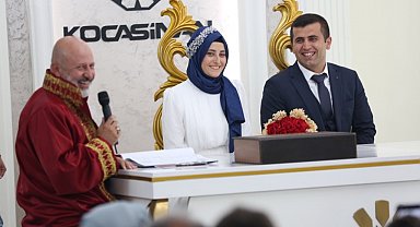 Başkan Çolakbayrakdar, "Çiftler, hayatlarının en güzel 'evet'ini daha güzel modern bir salonda diyor"