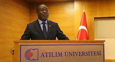 BM Türkiye Mukim Koordinatörü Ahonsi, Atılım Üniversitesi'nde 'küresel su krizini' anlattı