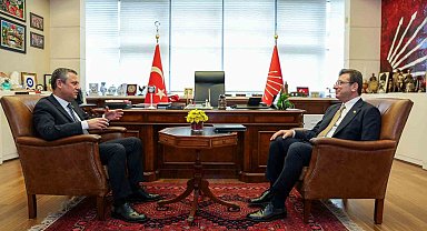 CHP Genel Başkanı Özel, Ekrem İmamoğlu'nu kabul etti