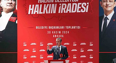 CHP Genel Başkanı Özel: "CHP'li belediyelerin çoğunda meclis çoğunluğu olmadığı için vergi ve SGK'yı ödemek yerine acil hizmetleri görmeyi tercih ettiler"