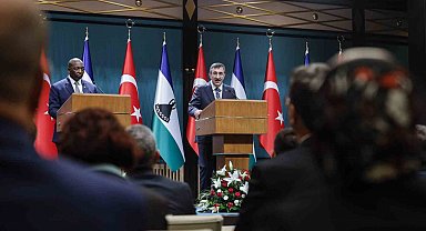 Cumhurbaşkanı Yardımcısı Yılmaz: "Lesotho Krallığı, ülkemizin Güney Afrika bölgesinde önem verdiği, ilişkilerimizin olumlu seyrettiği ortaklardan biridir"