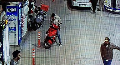 Dubai çikolatası çalan şüpheli güvenlik kamerasına yakalandı