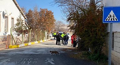Ereğli'de otomobilin çarptığı öğrenci yaralandı