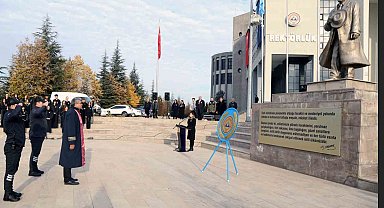 ERÜ'de 10 Kasım Atatürk'ü Anma Töreni gerçekleştirildi