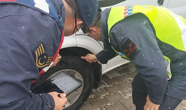 Evren'de okul servis araçlarına sıkı denetim