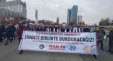 HAK-İŞ Genel Başkanı Arslan: "ILO'nun C190 sayılı 'Şiddet ve Taciz Sözleşmesi'nin Türkiye tarafından onaylanmasını istiyoruz"