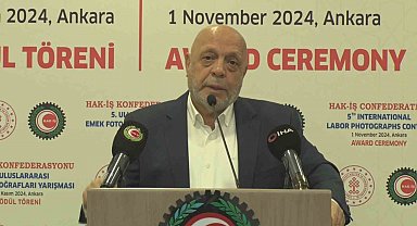 HAK-İŞ'in 5. Uluslararası Em Yarışması ödülleri sahiplerini buldu