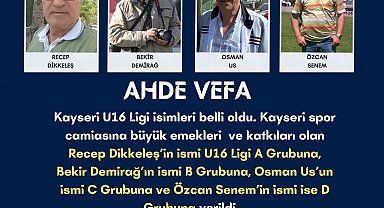 Kayseri ASKF'den ahde vefa