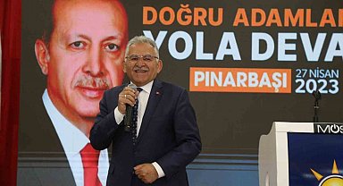 Kayseri Büyükşehir'den Pınarbaşı'da 6 yılda 1 milyar TL'lik yatırım