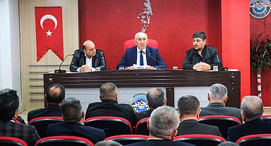 KESOB'da 2024 yılı Başkanlar Kurulu Toplantısı düzenlendi