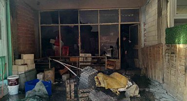 Konya'da iş yerinde çıkan yangın korkuttu