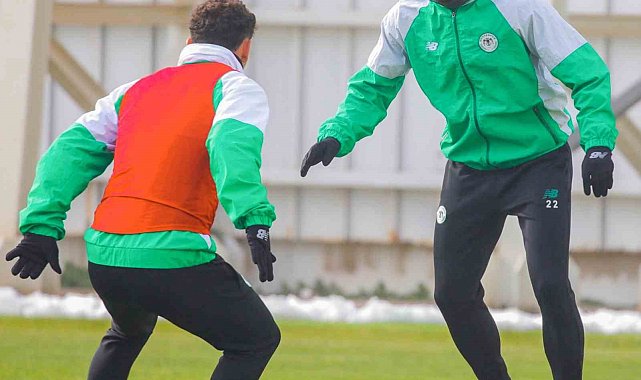 Konyaspor'da, Adana Demirspor maçı hazırlıkları sürüyor