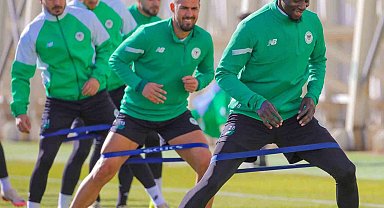 Konyaspor'da Göztepe maçı hazırlıkları sürüyor