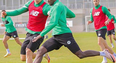 Konyaspor'da, Hatayspor maçı hazırlıkları devam etti