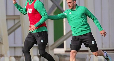 Konyaspor'da, Hatayspor maçı hazırlıkları sürüyor