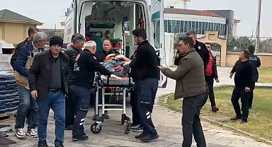 Müze tadilatında portatif asansör devrildi: 2 işçi yaralı