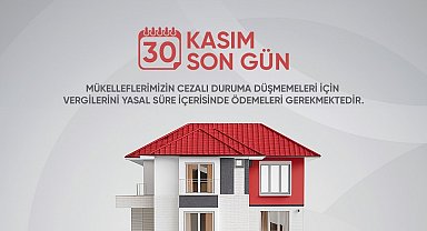 Niğde Belediyesi'nden 'emlak vergisi' uyarısı