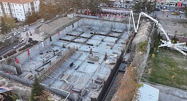 Niğde'de 375 izleyici kapasiteli spor salonunun temeli atıldı