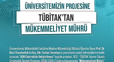 NÖHÜ akademisyenlerinin projesine 'Mükemmeliyet Mührü'