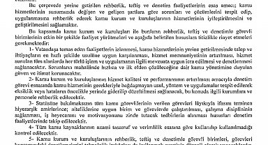"Rehberlik, Teftiş ve Denetim Faaliyetlerinin Düzenli ve Etkin Bir Şekilde Yerine Getirilmesi" Genelgesi Resmi Gazete'de yayımlandı