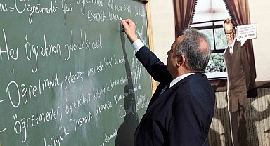 Talas'ta sıra dışı öğretmenler günü etkinliği