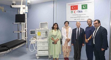 TİKA'dan Pakistan'ın en büyük eğitim hastanesine destek