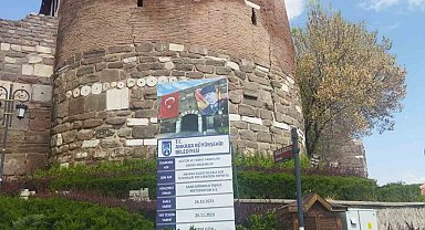 Ankara Kalesi surlarında iyileştirme çalışması başladı