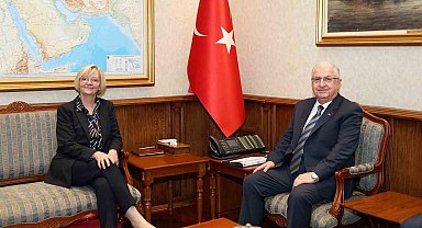 Bakan Güler, Almanya Büyükelçisi Sorg'u kabul etti
