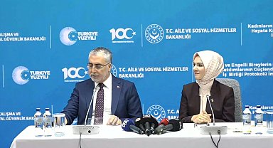 Bakan Işıkhan: "İşverenlerimizin engelli çalıştırma yükümlülüğünü otomatik tespit edecek 'Çalışan Bildirim Sistemi'ni hayata geçiriyoruz"