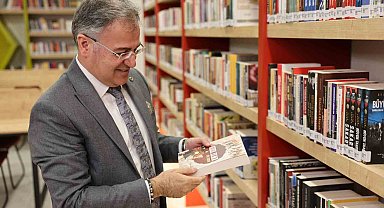 Başkan Özdoğan: "Halit Özkaya Kütüphanesi'yle gençlerimizin geleceğine yatırım yapıyoruz"