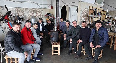 Başkan Özdoğan: "Sanayi esnafımızla omuz omuza çalışıyoruz"