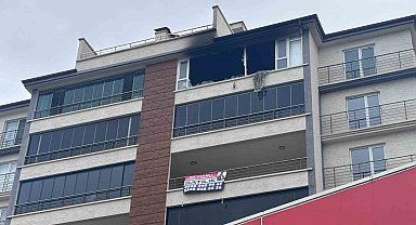 Başkentte bir dairede çıkan yangın kısa sürede söndürüldü