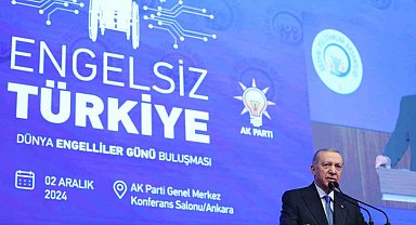 Cumhurbaşkanı Erdoğan: "Engelli kardeşlerimizin hiçbir zorlukla karşılaşmadan hayatın her alanında güçlü şekilde var olabildiği bir ülke, Türkiye Yüzyılı'nda ulaşmak istediğimiz hedeflerden biridir"
