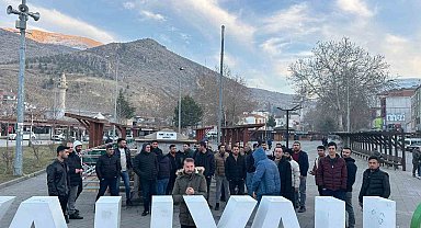 Dedeman Madencilik işçilerinden 'maaş' eylemi